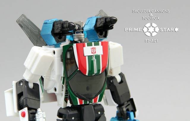 PS-A01 Soulder Cannons and Toolbox for MP-20 Masterpiece Wheeljack | Prime Star
