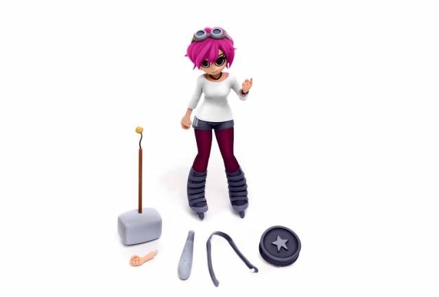 Mondo - Scott Pilgrim - Ramona Flowers - Diamond Exclusive Pink Hair
