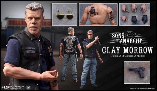 Pop Culture Shock - Sons of Anarchy - 1/6 Clay Morrow