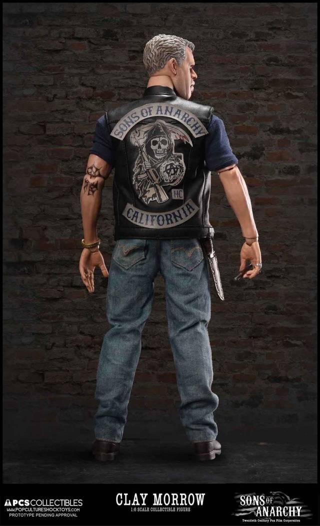 Pop Culture Shock - Sons of Anarchy - 1/6 Clay Morrow