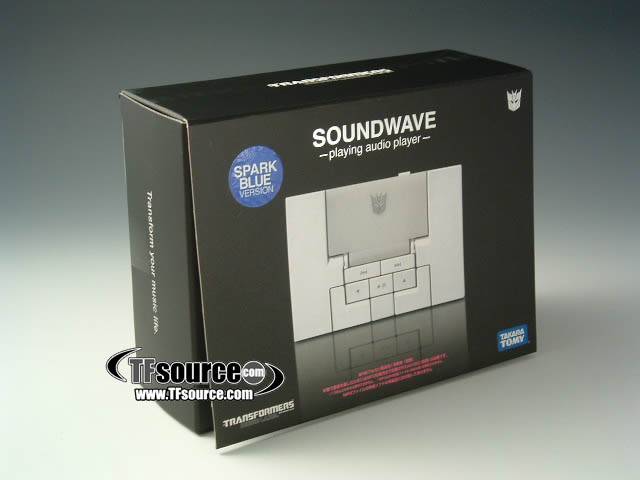 MP3 Player Soundwave Spark Blue Version | Transformers Music Label