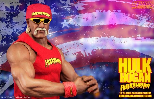 Hulk Hogan Hulkamania 1:12 Scale Figure I Wwe | Storm Collectibles
