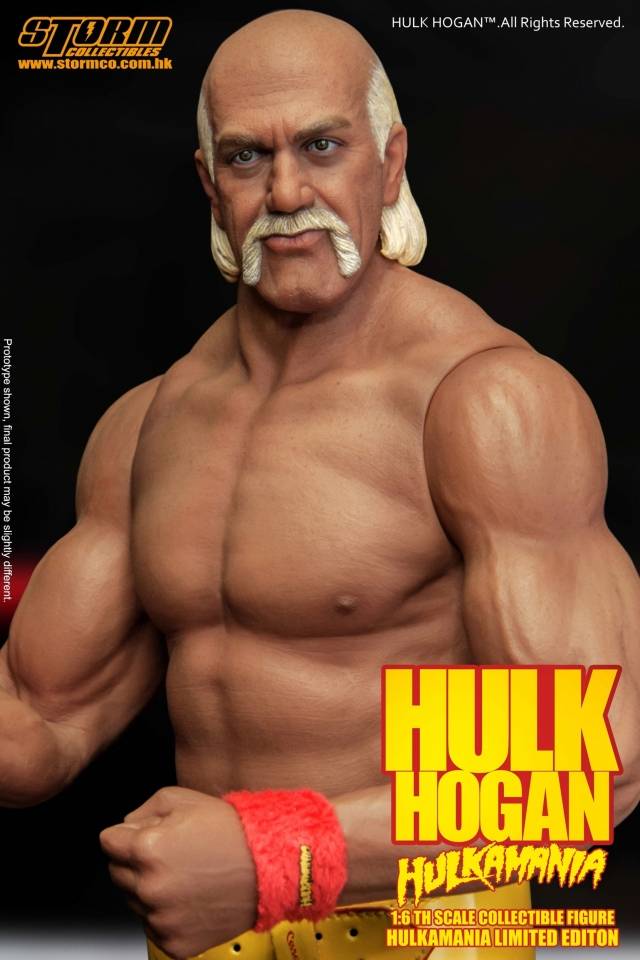 Hulk Hogan Hulkamania 1:12 Scale Figure I Wwe | Storm Collectibles