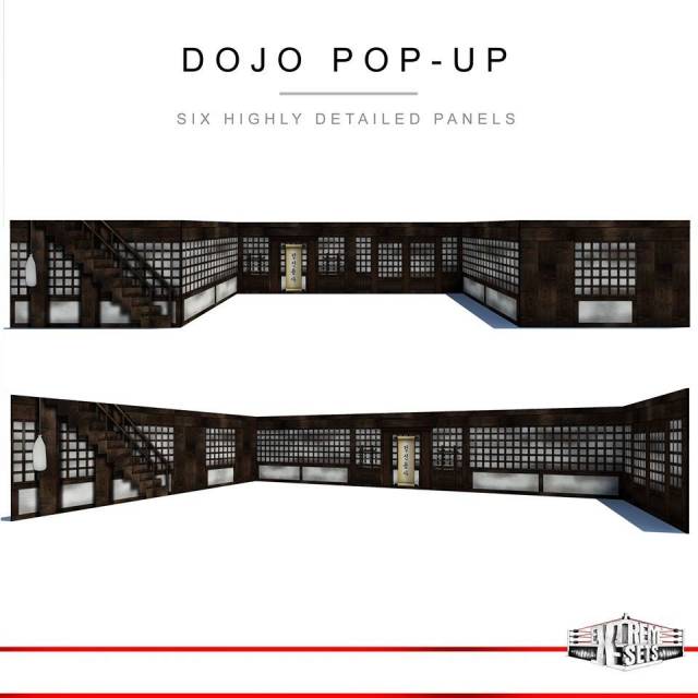 Dojo Pop Up Diorama S.H. Figuarts Tamashii Effects | Bandai Tamashii Nations
