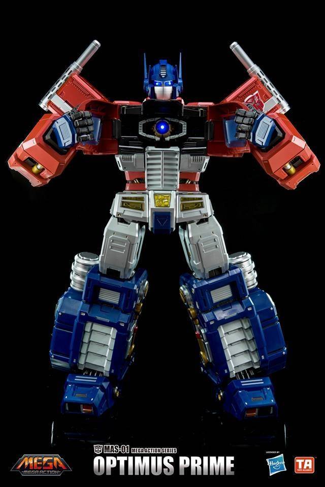 MAS-01 Optimus Prime Mega 18-inches Tall Mega Action Figure | Transformers