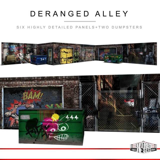 Deranged Alley Pop Up Diorama S.H. Figuarts Tamashii Effects | Bandai Tamashii Nations