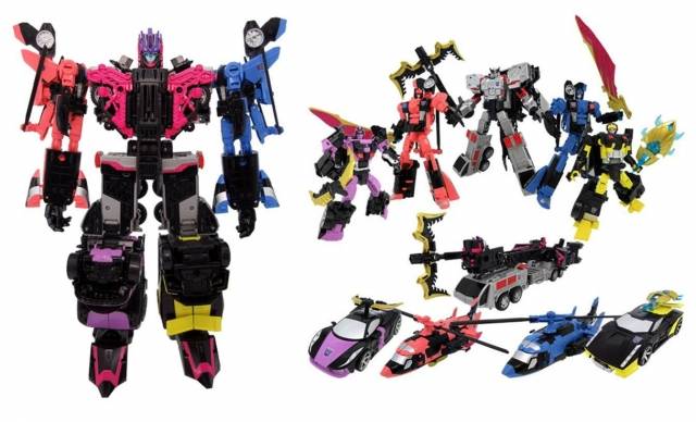 UW-EX Megatronia Combiner Set of 5 | Transformers Unite Warriors