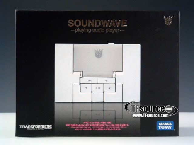 MP3 Player Soundwave Sonic White Version | Transformers Music Label