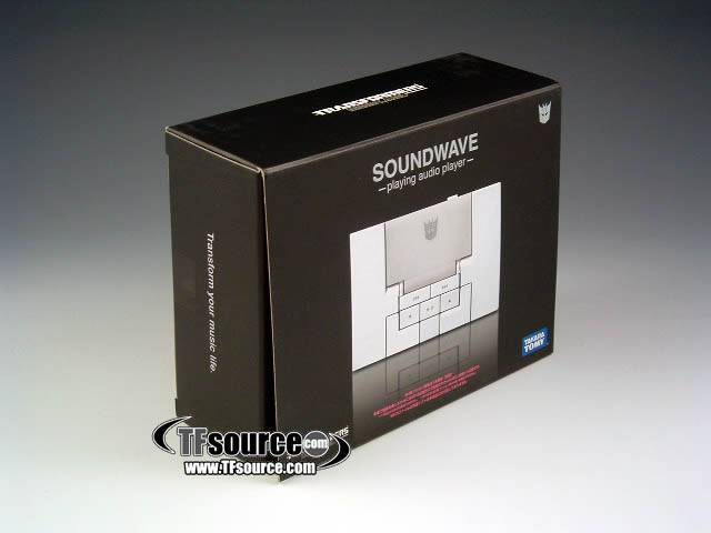 MP3 Player Soundwave Sonic White Version | Transformers Music Label