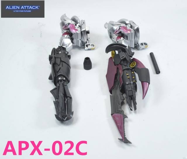 APX-02C Arms for Nightmare Edition Leader Class Megatron | Alien Attack | Upgrade Kit