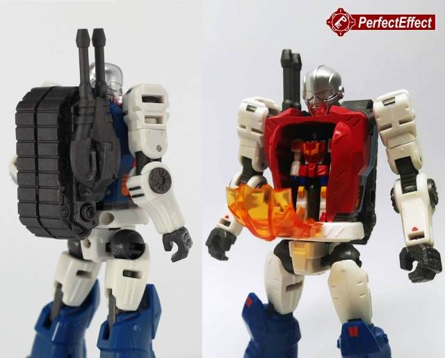 PD-01 Robot V and Star Pilot Upgrade Kit for Transformers Masterpiece MP-24 Star Saber | Perfect Effect