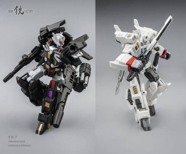 IF-EX17L Norimune and 17S Muramasa | Iron Factory