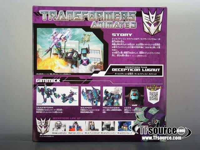 TA15 Lugnut | Japanese Transformers Animated