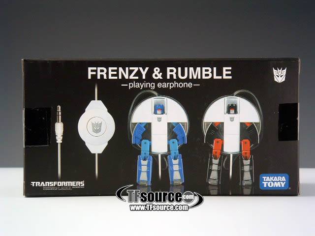 Frenzy and Rumble Headphones | Transformers Music Label
