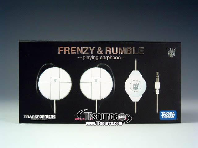 Frenzy and Rumble Headphones | Transformers Music Label