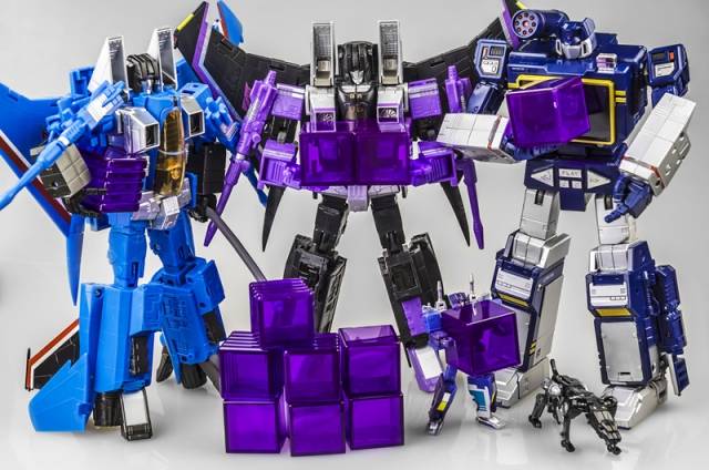 KP-15P E-Nergeon Cubes Set of 6 Purple Version | KFC Toys