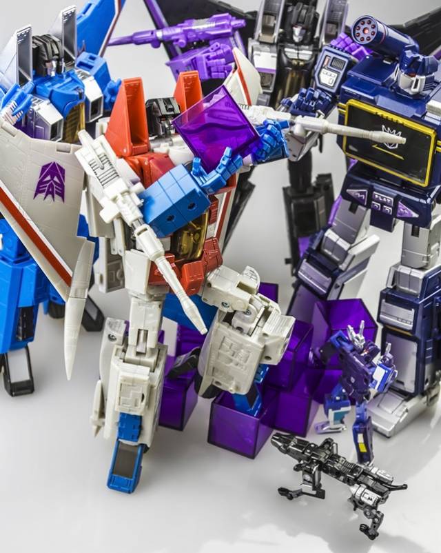 KP-15P E-Nergeon Cubes Set of 6 Purple Version | KFC Toys