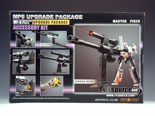 MP-05 Megatron Perfect Edition Upgrade Kit | Justitoys | Upgrade Kit
