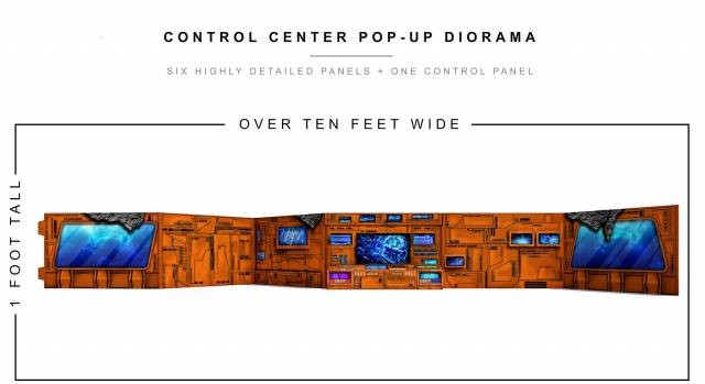 Control Center Set Pop Up Diorama | Transformers Masterpiece