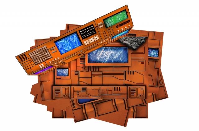 Control Center Set Pop Up Diorama | Transformers Masterpiece