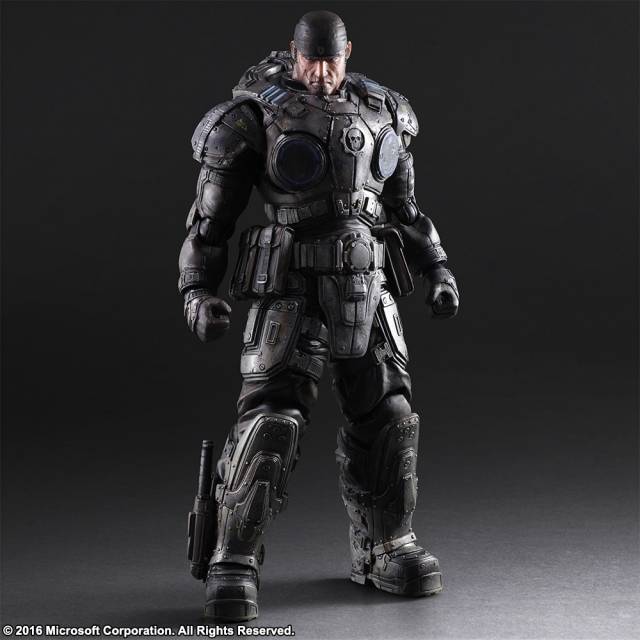 Marcus Fenix Play Arts Kai I Square Enix