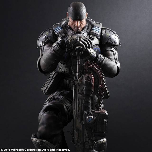 Marcus Fenix Play Arts Kai I Square Enix