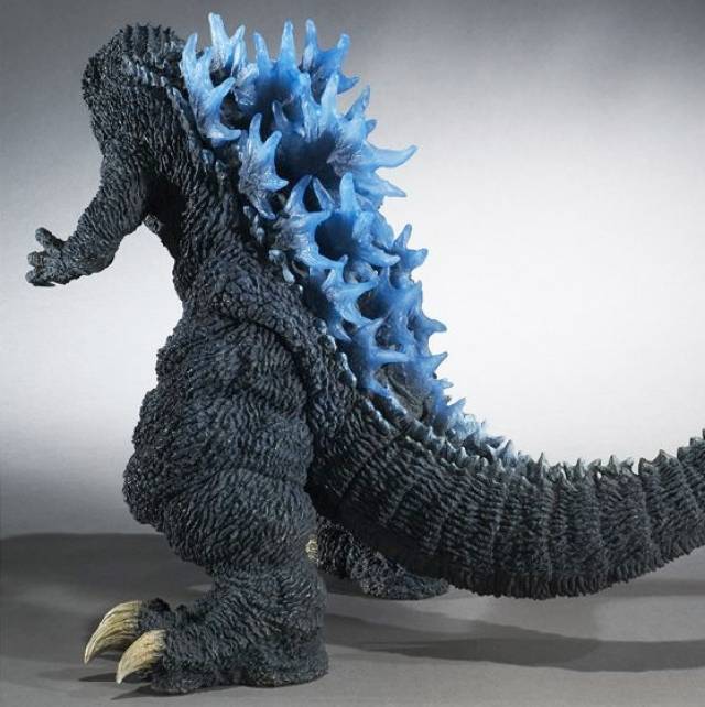 X-Plus - Godzilla Gigantic GMK 2001 Blue Dorsal Fin