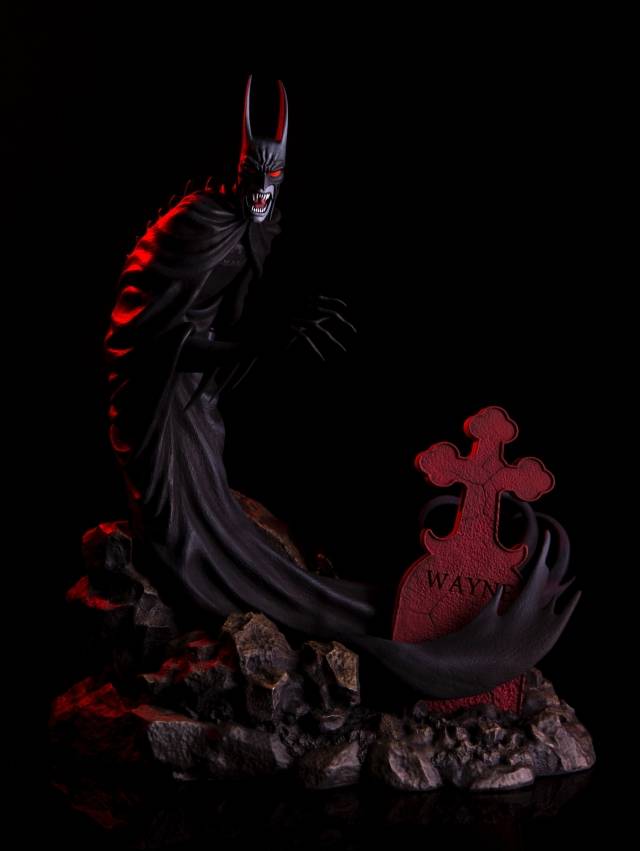 Mondo - Batman Red Rain Statue
