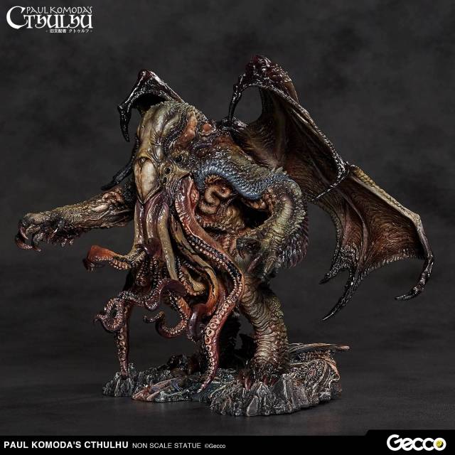 Gecco - Paul Komoda Cthulhu Prepainted Statue