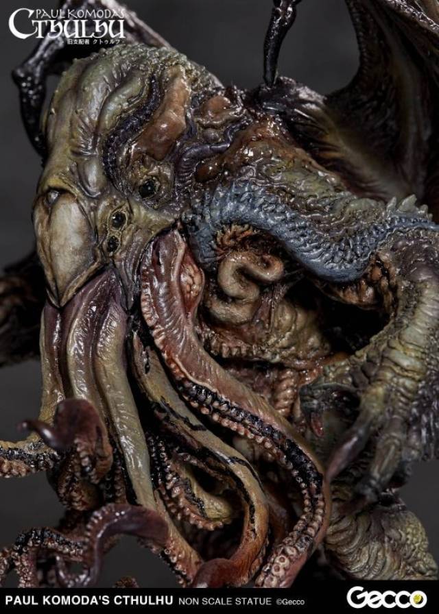 Gecco - Paul Komoda Cthulhu Prepainted Statue