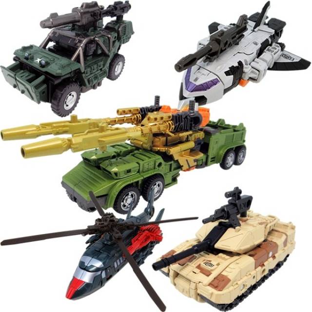 UW-EX Baldigas Combiner Set of 5 | Transformers Unite Warriors