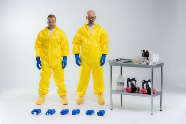 Heisenberg and Jesse Hazmat Combo 1:6 Scale Figure | Breaking Bad | Threezero