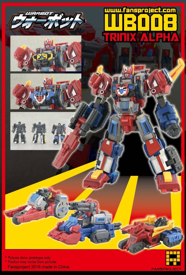 WB008 Trianix Alpha | Fansproject Warbot