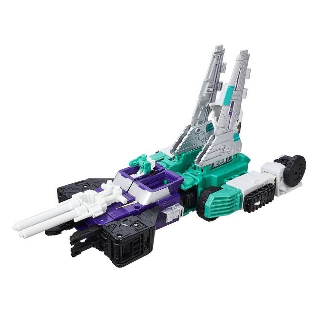 Six Shot and Decepticon Revolver Leader Class  | Transformers Generations Titans Return