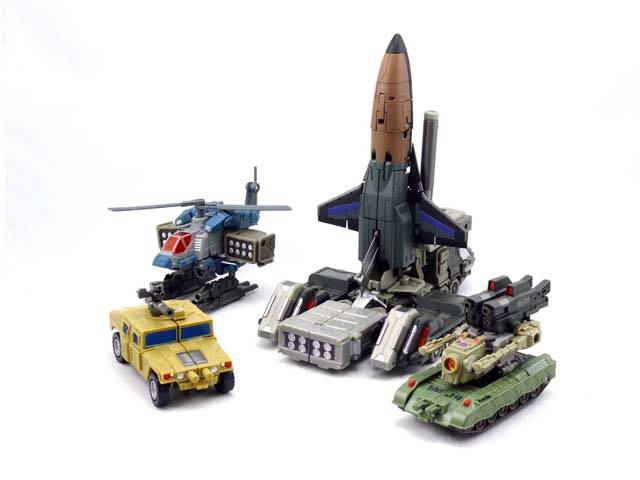XF-02B Munitioner + Combat Unit Appendage Add-on Kit Set B | Fansproject Crossfire