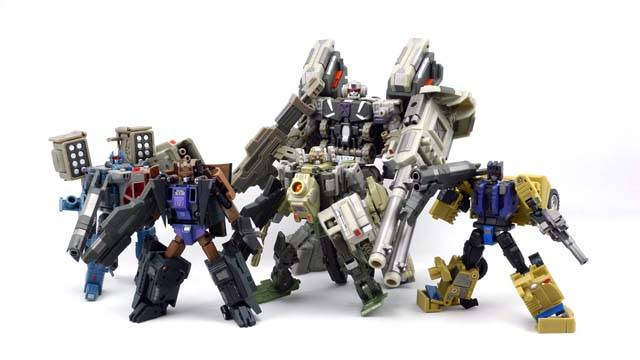 XF-02B Munitioner + Combat Unit Appendage Add-on Kit Set B | Fansproject Crossfire