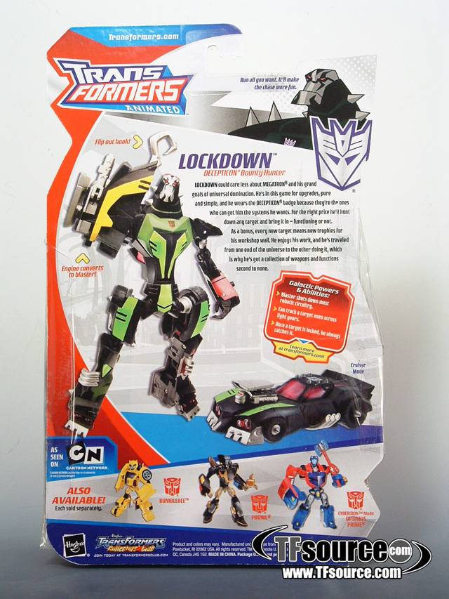 Deluxe Class Lockdown   | Transformers Animated