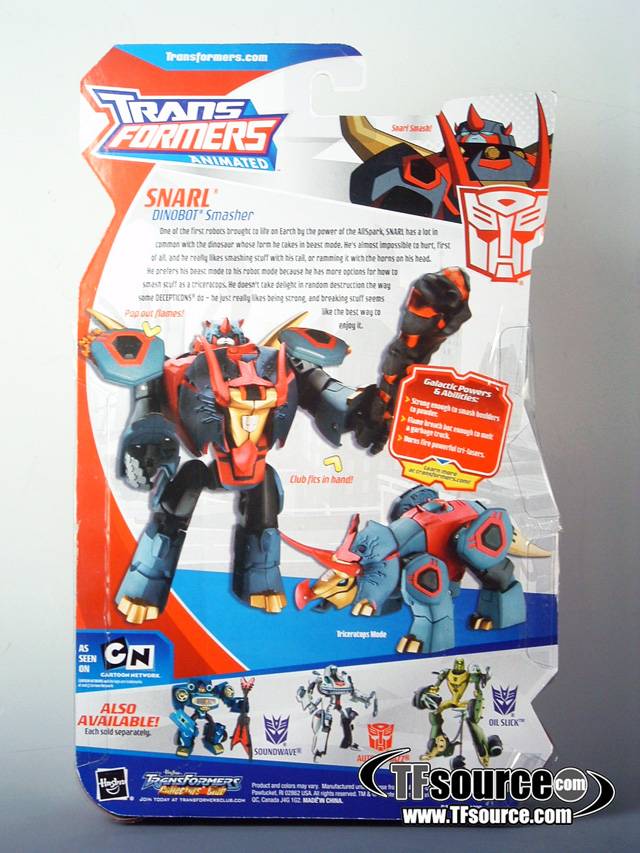 Deluxe Class Snarl | Transformers Animated