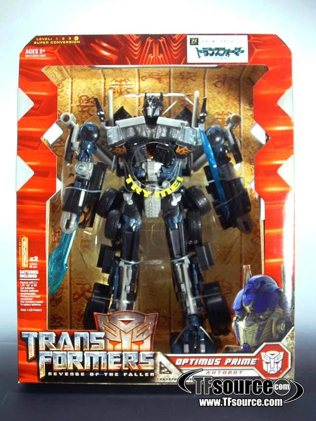 Leader Class Optimus Prime Black Version | Transformers 2 ROTF Revenge of the Fallen