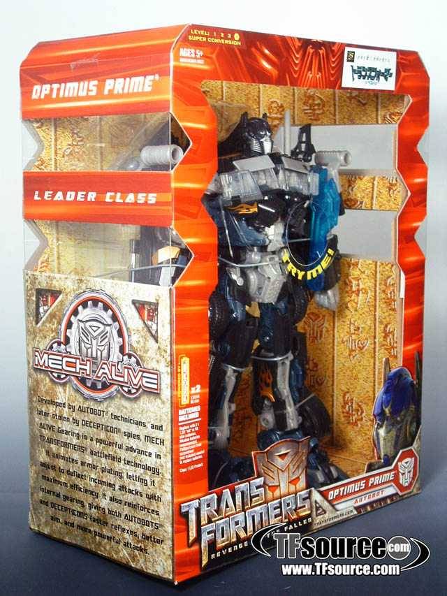 Leader Class Optimus Prime Black Version | Transformers 2 ROTF Revenge of the Fallen