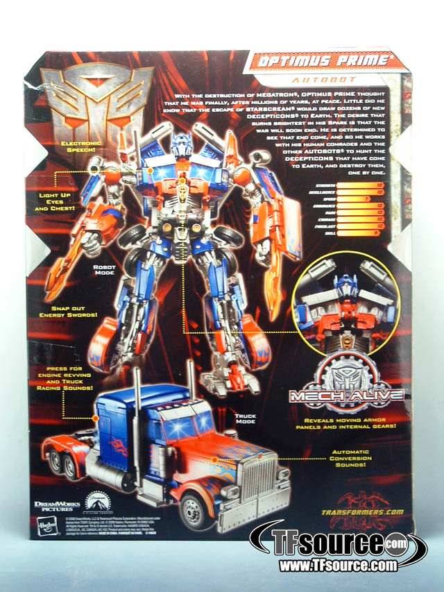 Leader Class Optimus Prime Black Version | Transformers 2 ROTF Revenge of the Fallen