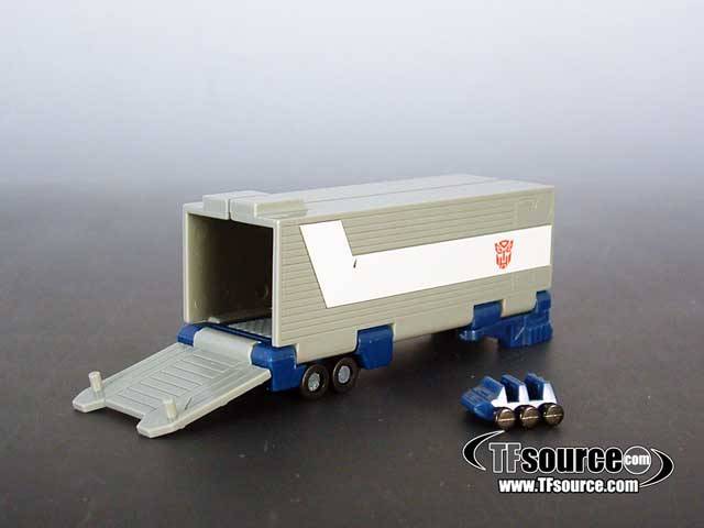 WST Convoy Optimus Prime Trailer and Roller Anime Version | Worlds Smallest Transformers