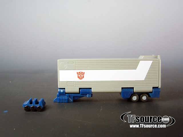 WST Convoy Optimus Prime Trailer and Roller Anime Version | Worlds Smallest Transformers