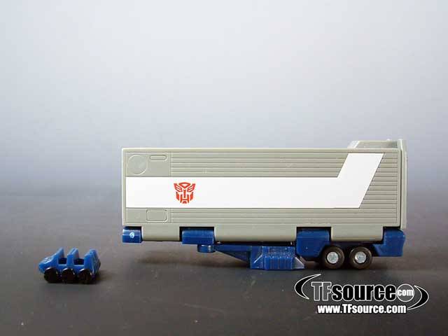 WST Convoy Optimus Prime Trailer and Roller Anime Version | Worlds Smallest Transformers