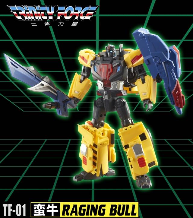 TF-01 Raging Bull | TFC Toys Trinity Force