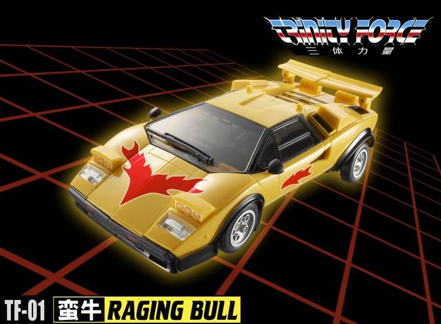 TF-01 Raging Bull | TFC Toys Trinity Force