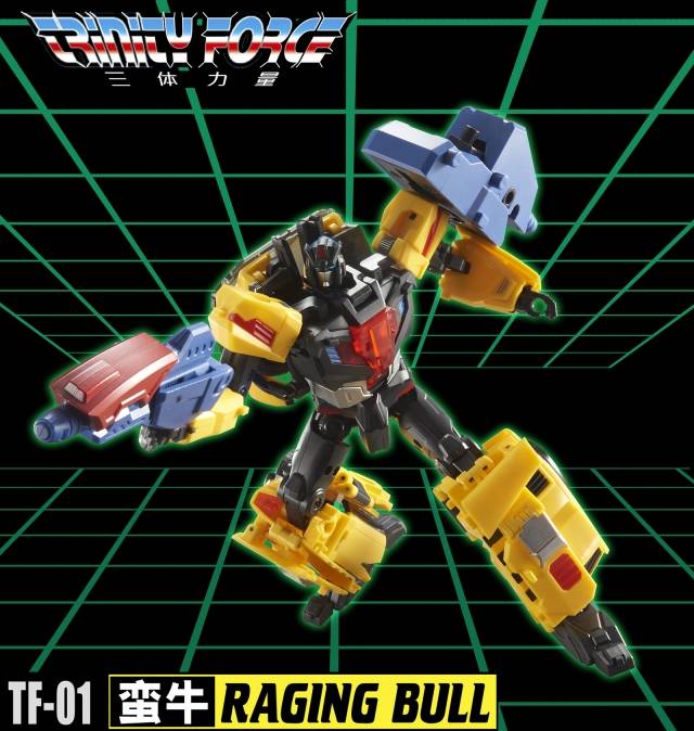 TF-01 Raging Bull | TFC Toys Trinity Force