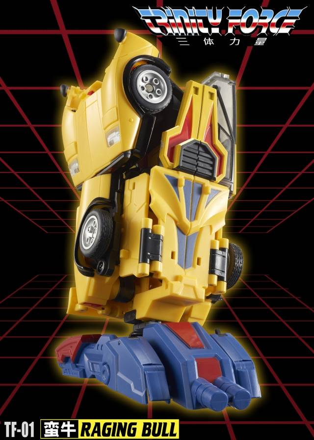 TF-01 Raging Bull | TFC Toys Trinity Force