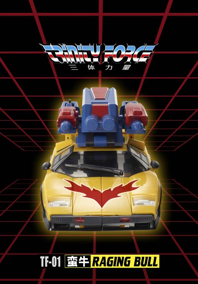 TF-01 Raging Bull | TFC Toys Trinity Force