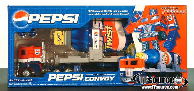 Transformers G1 Pepsi Prime | Transformers G1 Reissues